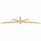 Ekena Millwork Davenport Smooth Timber Gable Bracket, Douglas Fir, 96"W x 24"H x 1 1/2"D x 3 1/2"F, 6/12 Pitch GBW096X24X0204DAV00SDF - alternate 3